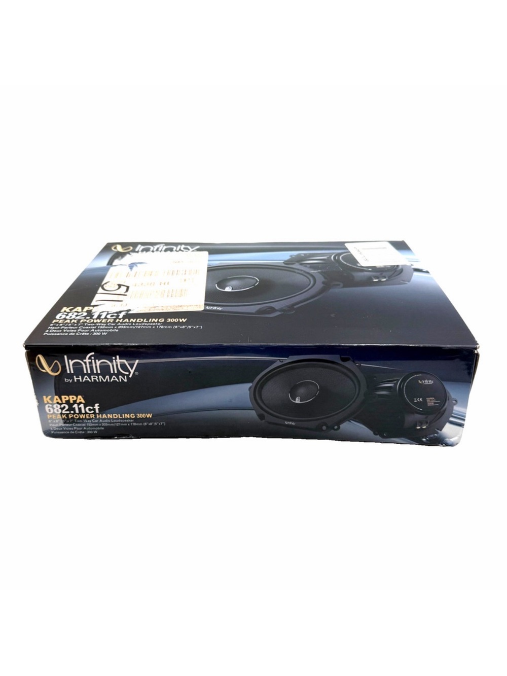 Infinity KAPPA 682.11cf Two Way Car Audio Loud Speaker 6x8 / 5x7 300 Watt - PAIR